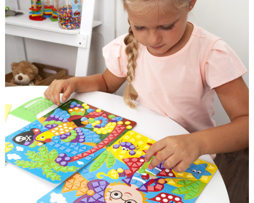 Набор для творчества "Мягкая мозаика. Пират" VT4511-04, 410 мягких наклеек