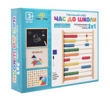 Деревянная игрушка Набор первоклассника Woody MD 1601 украинский язык