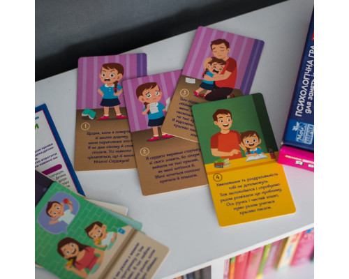 Психологическая игра для занятий с детьми "Я учусь преодолевать истерики" 10147030