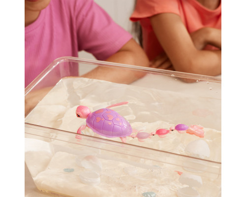 Інтерактивний ігровий набір Мама черепаха із сюрпризом Pets & Robo Alive 9560 "Mama & Baby Surprise"