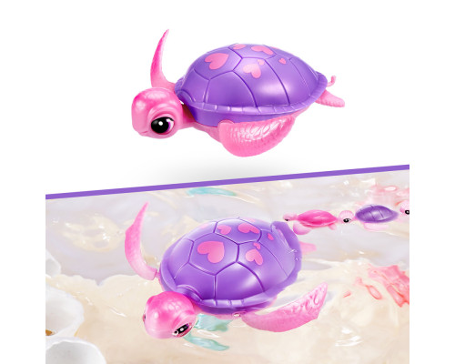 Інтерактивний ігровий набір Мама черепаха із сюрпризом Pets & Robo Alive 9560 "Mama & Baby Surprise"