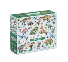 Дитячий пазл Монтессорі "Динозаври" 200631, 200 елементів
