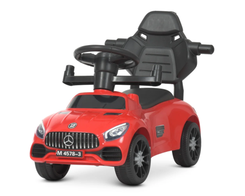 Каталка-толокар Bambi Racer M 4578-3 Красный музыкальный