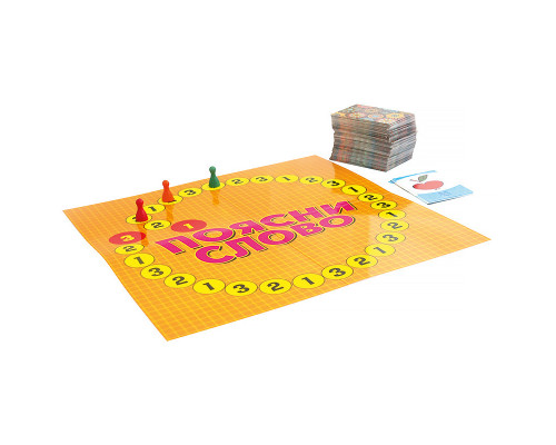 Настільна гра Поясни слово. Що до чого? Arial 911289 укр. мовою