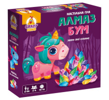 Игра настольная развлекательная "Алмаз бум" Единорожка VT8055-31, 2-4 игрока
