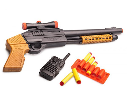 Игрушечный дробовик "Bodyguard" с мягкими пулями Golden Gun 921GG