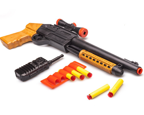 Игрушечный дробовик "Bodyguard" с мягкими пулями Golden Gun 921GG