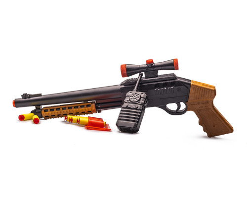 Игрушечный дробовик "Bodyguard" с мягкими пулями Golden Gun 921GG