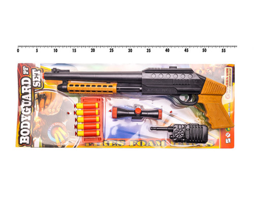 Игрушечный дробовик "Bodyguard" с мягкими пулями Golden Gun 921GG