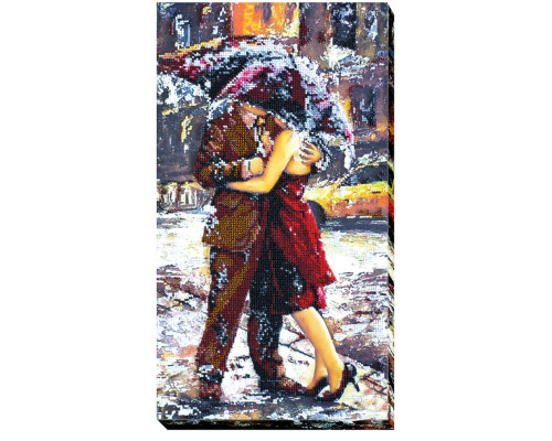 Набір для вишивання бісером "Історія кохання-2" AB-406 47х24 см