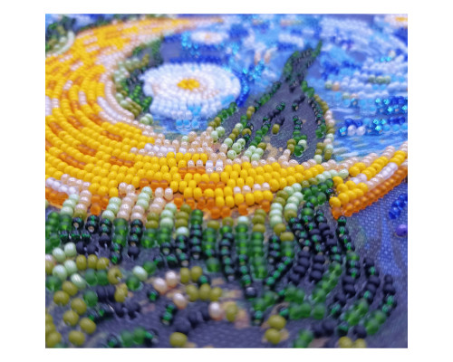 Набір-міді для вишивання бісером "Кіпарисовий місяць" AMB-089 20х20 см