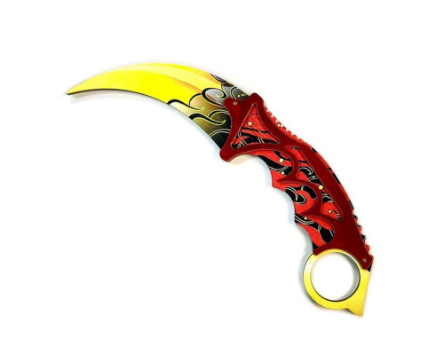 Сувенирный деревянный нож "КЕРАМБИТ VERMILION" KAR-VE