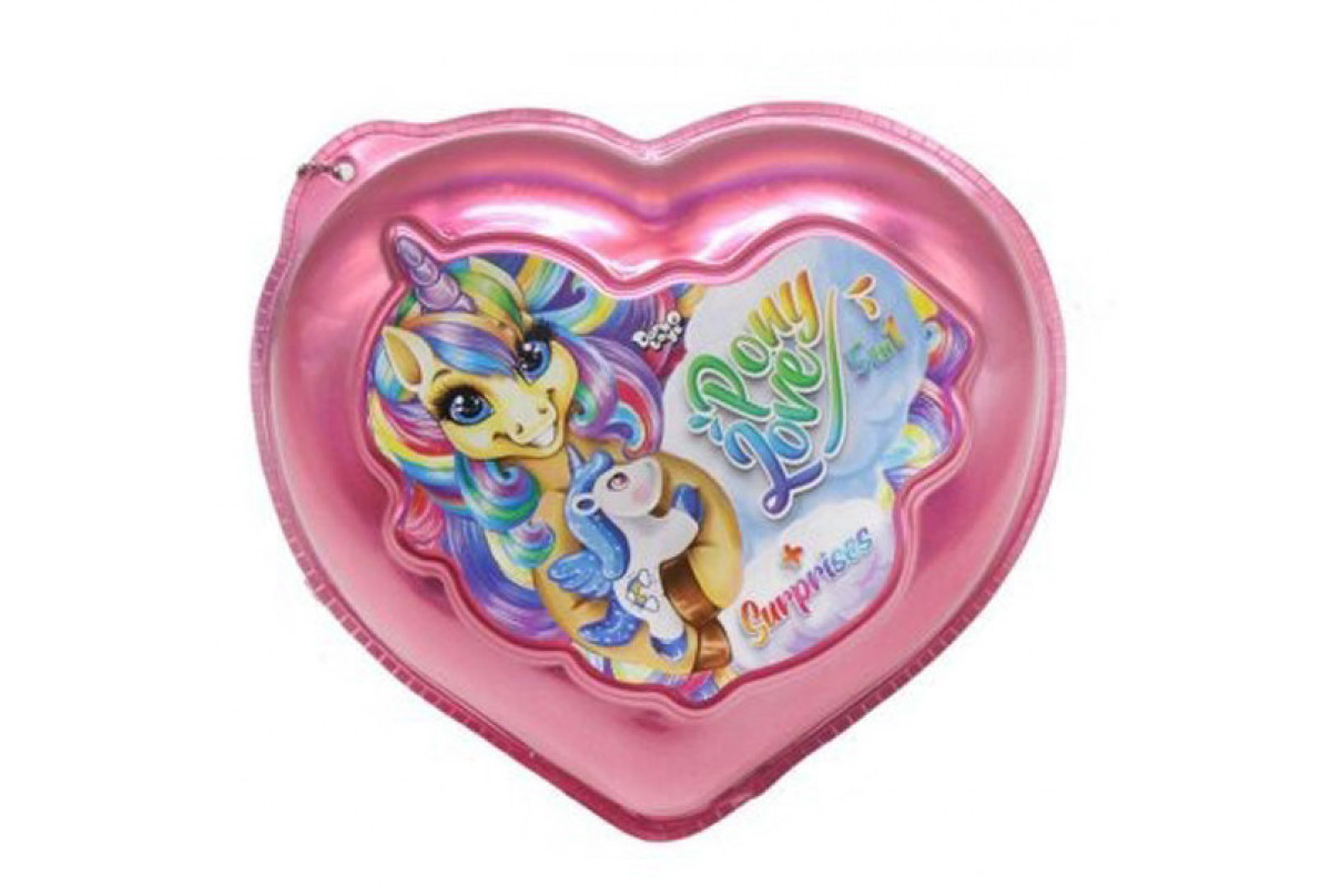 Набір креативної творчості "Pony Love" BPS-01-02U укр Рожевий Набір креативної творчості "Pony Love" BPS-01-02U укр Рожевий