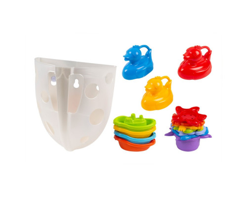 Набор для ванной Органайзер ТехноК 8386TXK 14 игрушек