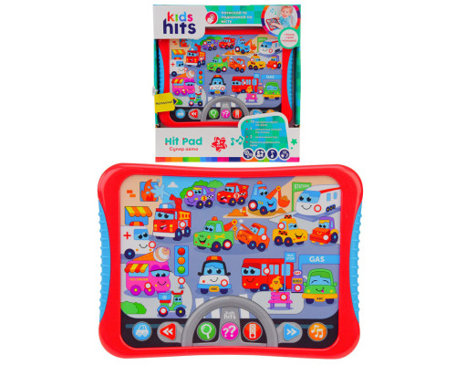 Интерактивный Планшет  KH01 звуки авто, правила дорожного движения