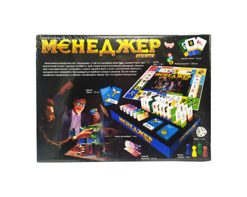 Настільна гра "Менеджер Premium" рус G-ManP-01-01U