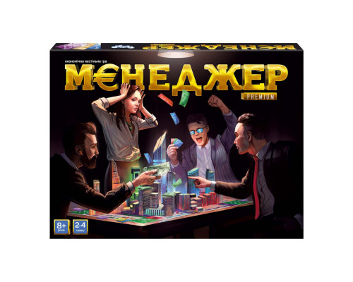 Настільна гра "Менеджер Premium" рус G-ManP-01-01U