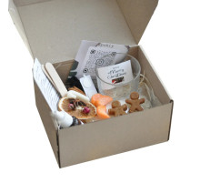 Набор для создания свечи "Merry Christmas" М SP2406 с стеклянной емкостью