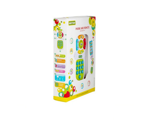 Дитяча музична іграшка 2 в 1 "Телефон та пульт" 8652