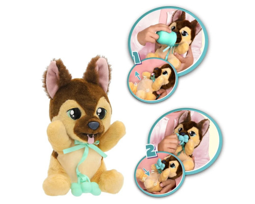 Інтерактивна іграшка серії "Yummy" Німецька вівчарка Baby Paws 926363IM з аксесуарами