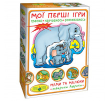 Дитяча настільна гра Мами і малюки 81107 африканські тварини