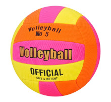 Волейбольний м'яч MS 4865-3 офіційний розмір, ПВХ, 250-270 г, діаметр 20,8 см