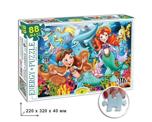 Дитячі пазли Русалочка 83415, 88 елементів