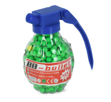 Кульки (пульки) для дитячої зброї "Граната" BB-5(Green) 500 шт
