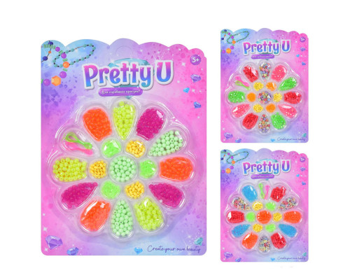 Набор для творчества Бисер M5684UA бусины, нитки