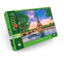 Пазл "Paris, France" Danko Toys C1000-12-04, 1000 эл.
