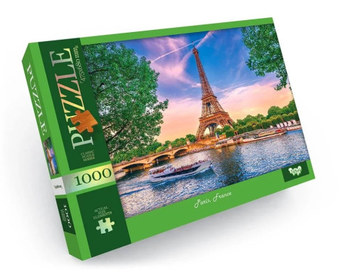 Пазл "Paris, France" Danko Toys C1000-12-04, 1000 ел.