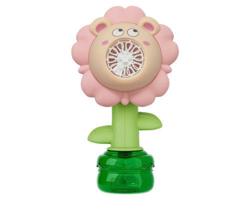 Мыльные пузыри Flower Bubble Machine BJC-5A(Bear-Pink) со светом