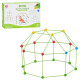 Детский конструктор-палатка 3D Tent Series 137-2(Green) 68 деталей, каркасный