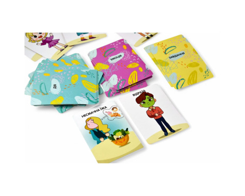 Настольная игра "Эмоции" 2262-UM 37 карточек, 7 вариантов игры