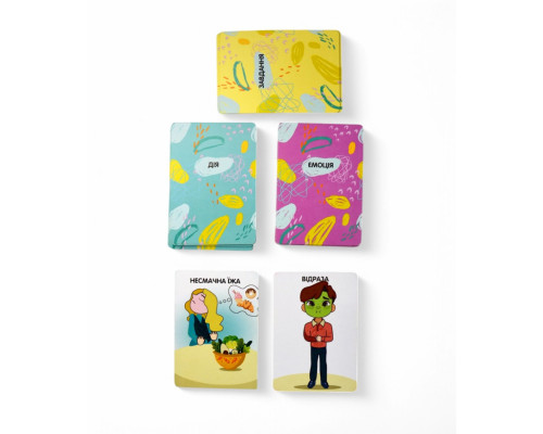 Настольная игра "Эмоции" 2262-UM 37 карточек, 7 вариантов игры