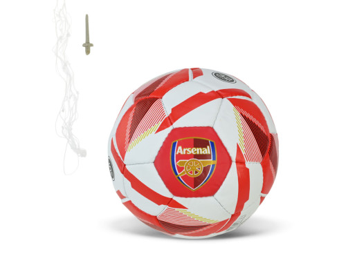 М'яч футбольний ARSENAL FP094 №5, PU 420 грам, 32 панелі, сітка+голка в комплекті