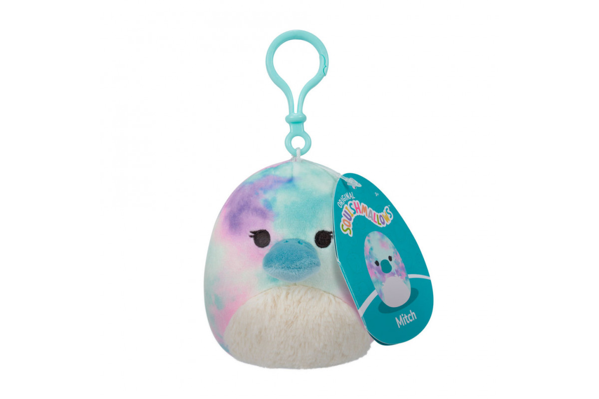М'яка іграшка на кліпсі Уткобор Бріндал Squishmallows SQCP00215, 9 см