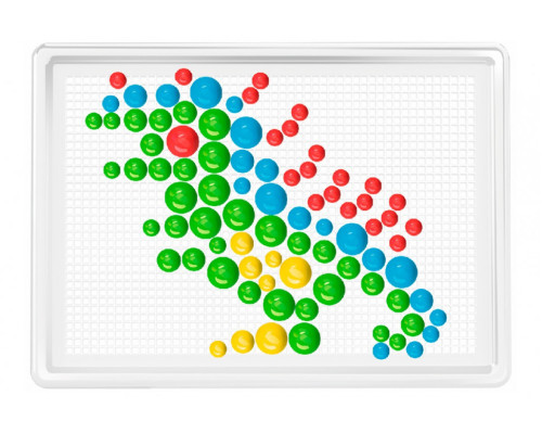 Детская развивающая мозаика №7 2100TXK, 300 фишек