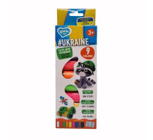 Набір тіста для ліплення "Ukraine" TM Lovin 41208, 9 кольорів