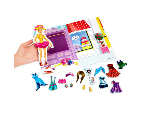 Магнітна гра Одягалка "Блондинка" Vladi Toys VT3204-30 Укр