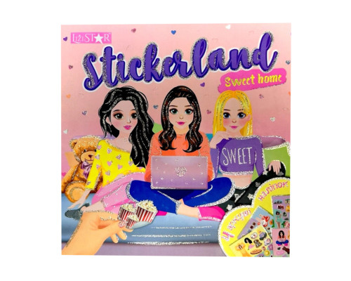 Дитяча книжечка з наклейками "Sweet Home" РМ-87-01