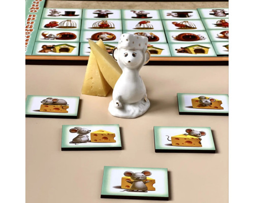 Деревянный пазл-вкладыш "Учим предлоги" (ПСД135-УКР) PSD135-UKR сортер