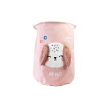 Кошик для іграшок та білизни "Big ears Собачка" MGZ-1009(Pink) 50 х 40 см