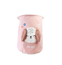 Корзина для игрушек и белья "Big ears Собачка" MGZ-1009(Pink) 50 х 40 см
