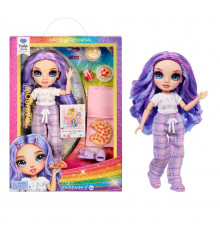 Кукла детская "Виолетта" Rainbow High 503705 серии "Junior High PJ Party" с аксессуарами