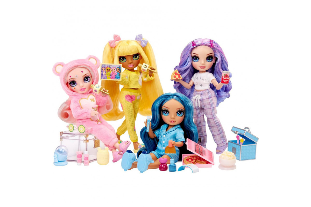 Кукла детская "Виолетта" Rainbow High 503705 серии "Junior High PJ Party" с аксессуарами Кукла детская "Виолетта" Rainbow High 503705 серии "Junior High PJ Party" с аксессуарами