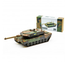 Дерев'яний 3D конструктор "Танк Леопард" 206-0260, 206 деталей