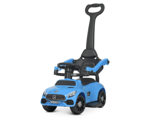 Каталка-толокар Bambi Racer M 4578-4 Синий музыкальный