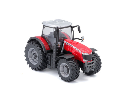 Детская игрушка Трактор Massey Ferguson 8740S Bburago 18-31613, 10 см