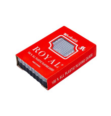 Карти гральні пластикові "OKROYAL" 95306, 54 карти Чорний